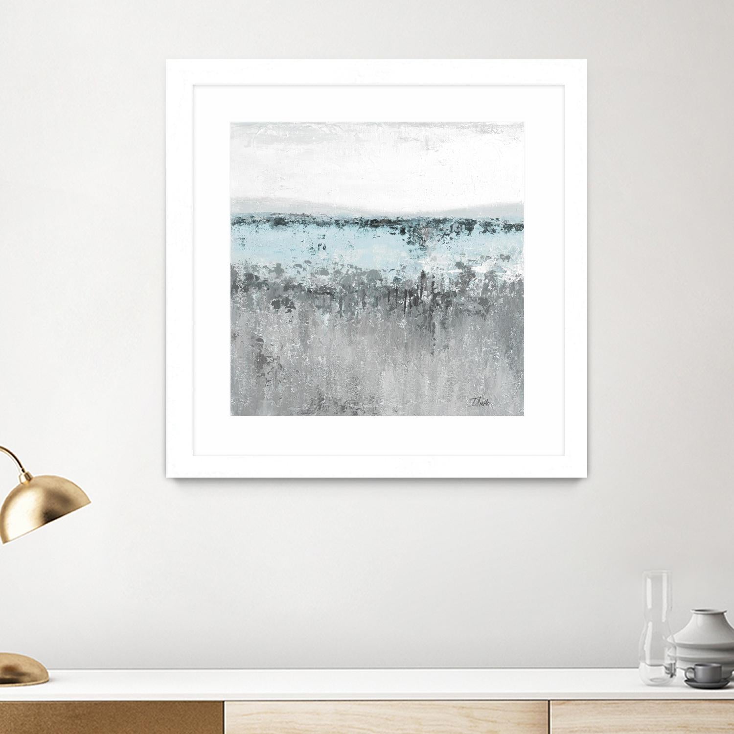 Antique Silver Contemporary II by Patricia Pinto on GIANT ART - abstract 