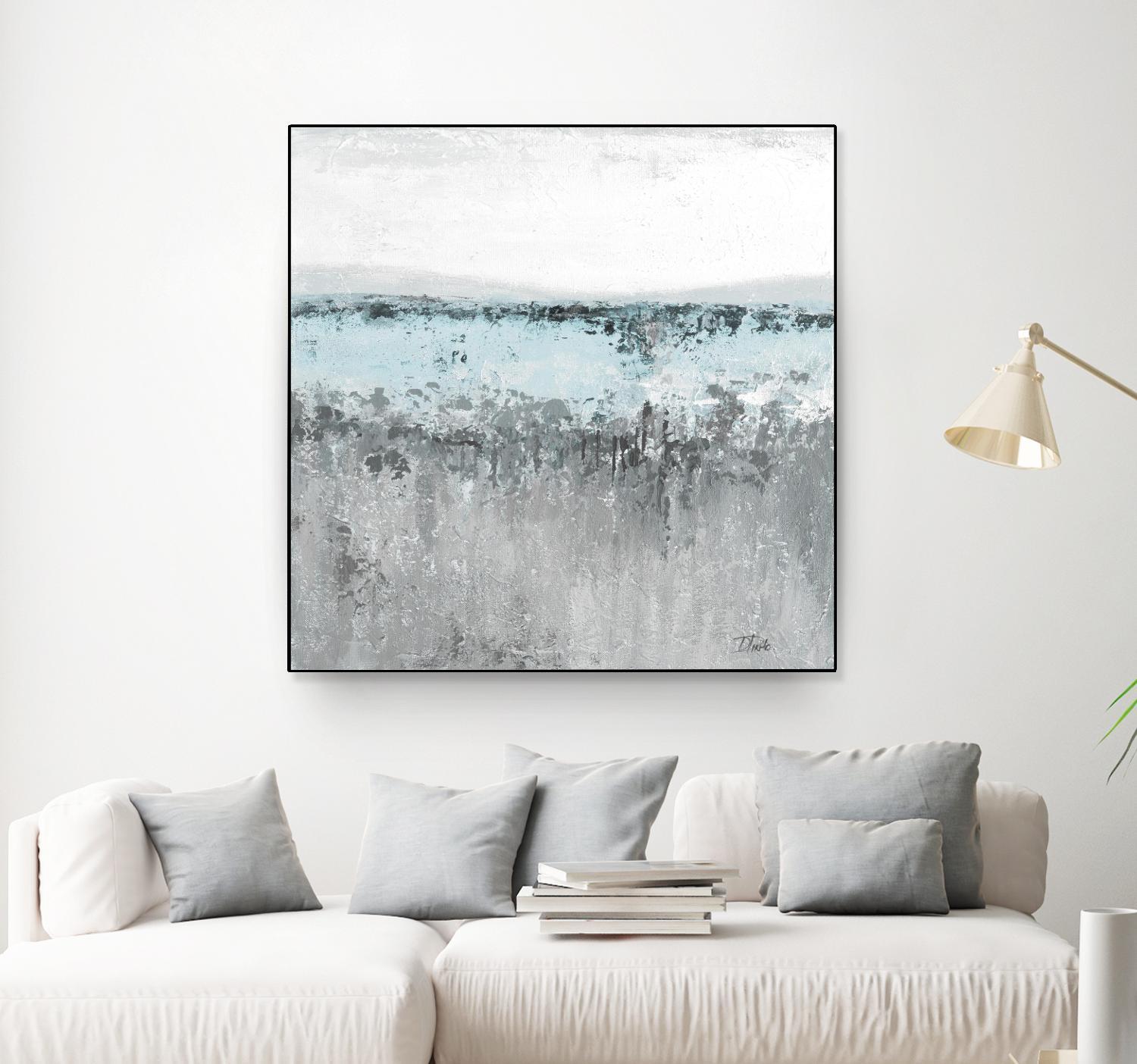 Antique Silver Contemporary II by Patricia Pinto on GIANT ART - abstract 