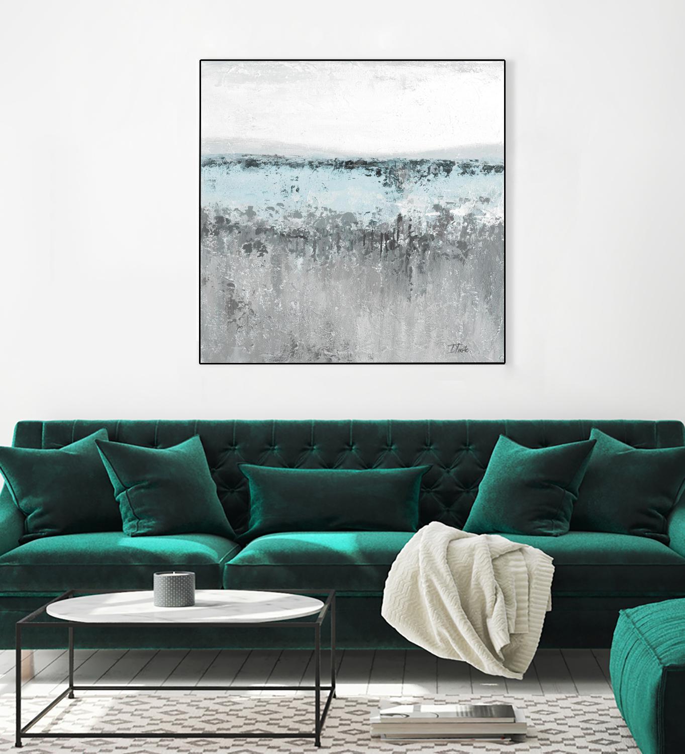 Antique Silver Contemporary II by Patricia Pinto on GIANT ART - abstract 