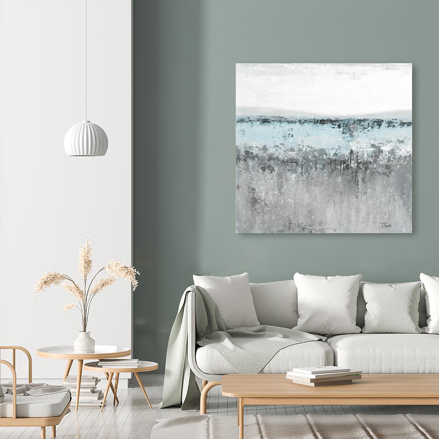 Antique Silver Contemporary II by Patricia Pinto on GIANT ART - abstract 