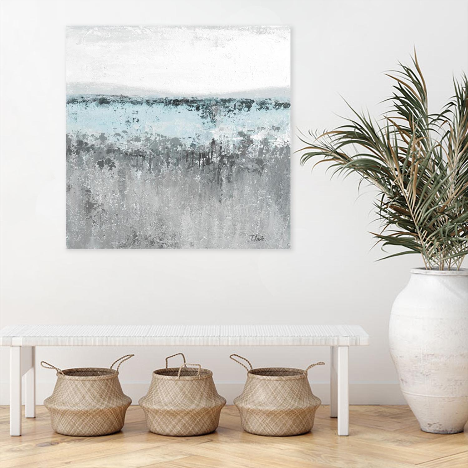 Antique Silver Contemporary II by Patricia Pinto on GIANT ART - abstract 