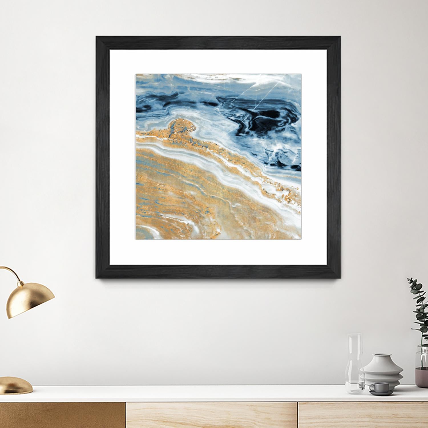 Clear Water With Gold I by Susan Bryant on GIANT ART - coastal photography
