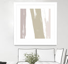 Gray Strokes I by Megan Morris on GIANT ART - abstract 