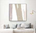 Gray Strokes I by Megan Morris on GIANT ART - abstract 