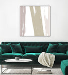 Gray Strokes I by Megan Morris on GIANT ART - abstract 