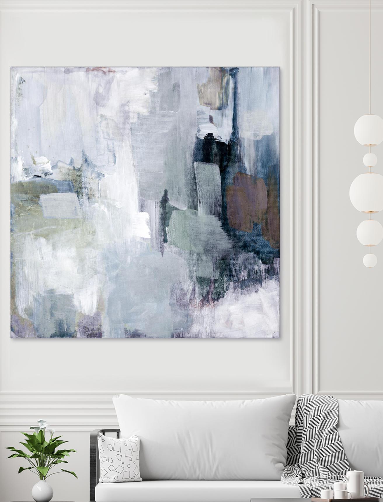Blue Scenario IV by Lanie Loreth on GIANT ART - abstract 