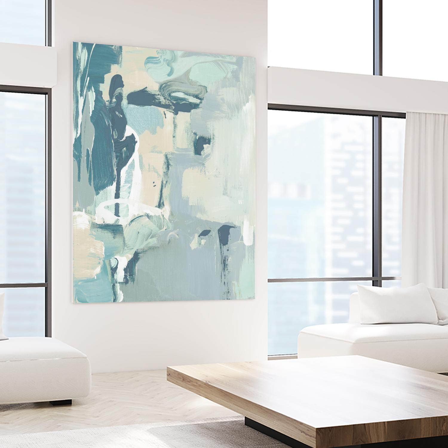 Blue Anticipation I by Lanie Loreth on GIANT ART - abstract 