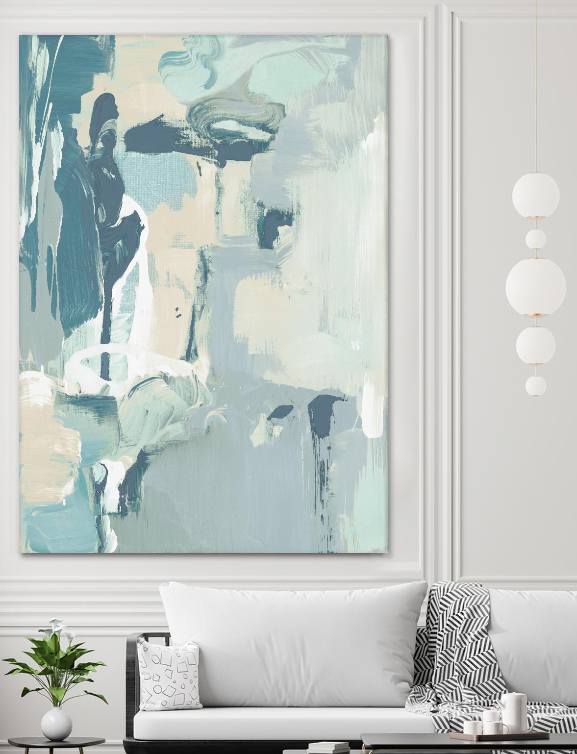 Blue Anticipation I by Lanie Loreth on GIANT ART - abstract 