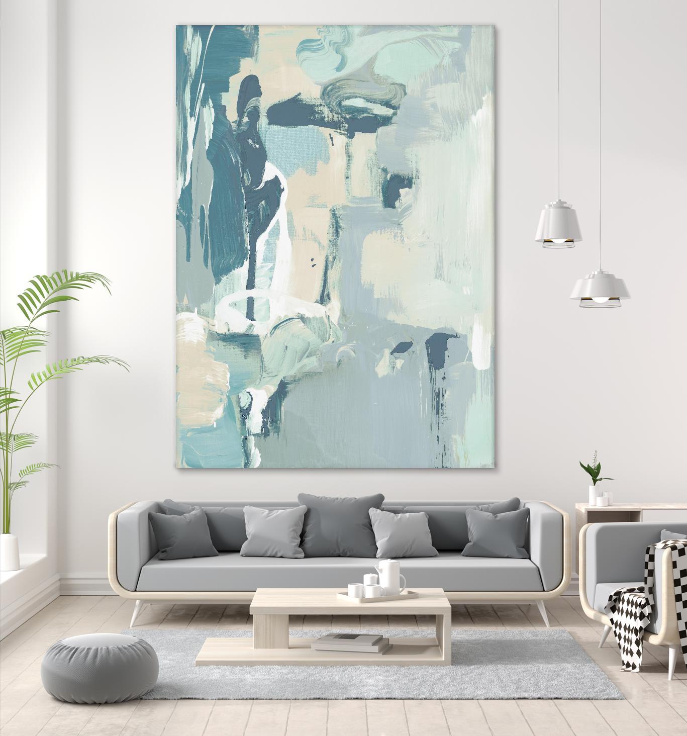 Blue Anticipation I by Lanie Loreth on GIANT ART - abstract 