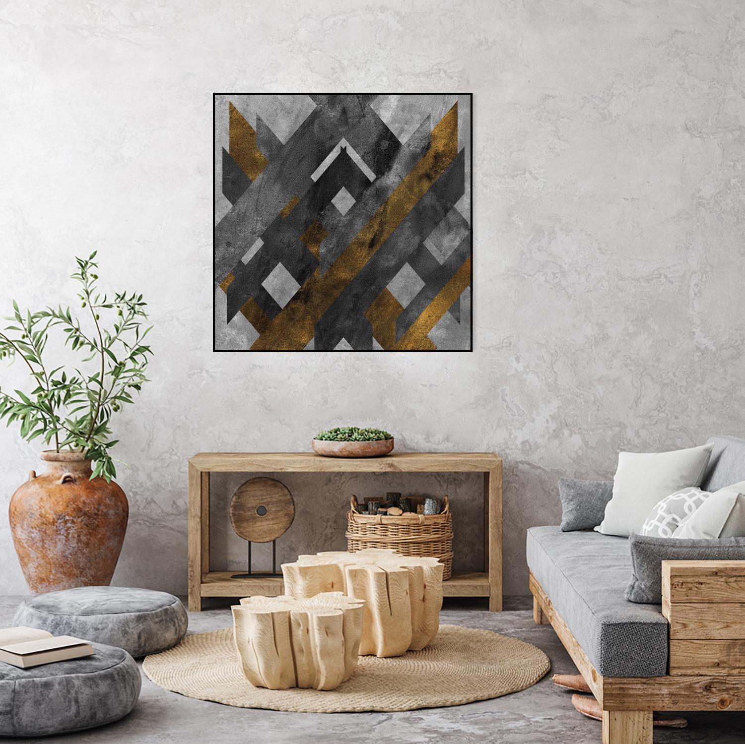 Rough Diamond by Sd Graphics Studio on GIANT ART - abstract 