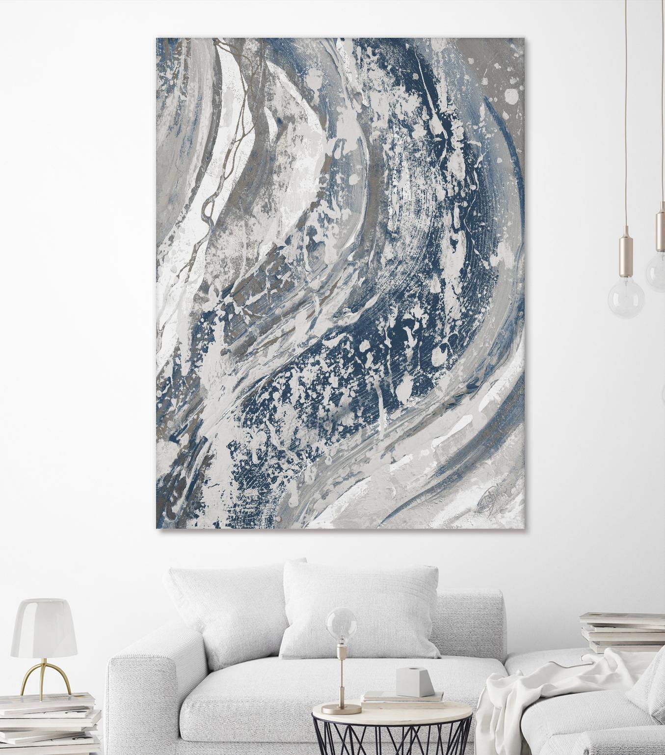 Blue Wave by Patricia Pinto on GIANT ART - abstract 