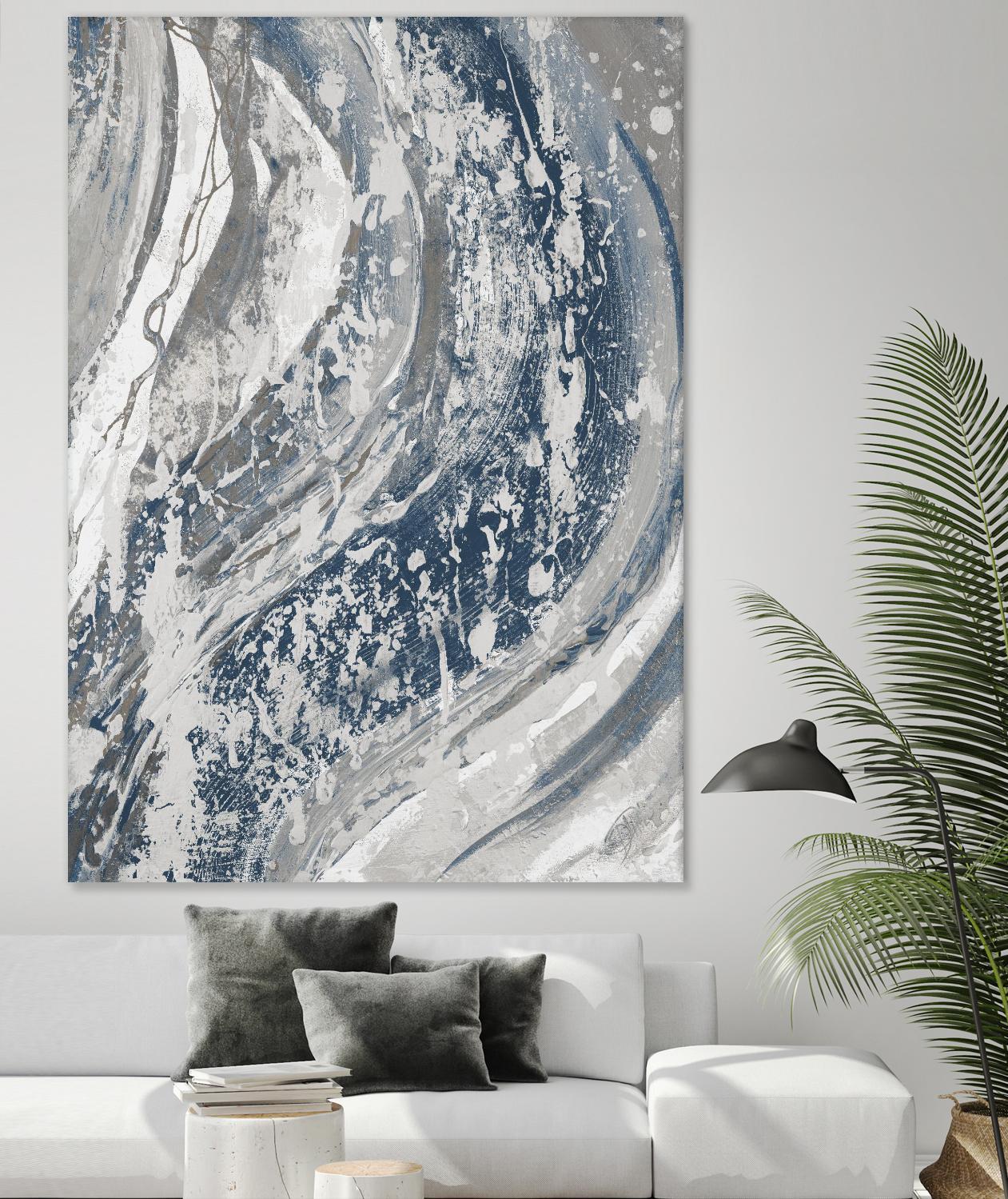 Blue Wave by Patricia Pinto on GIANT ART - abstract 