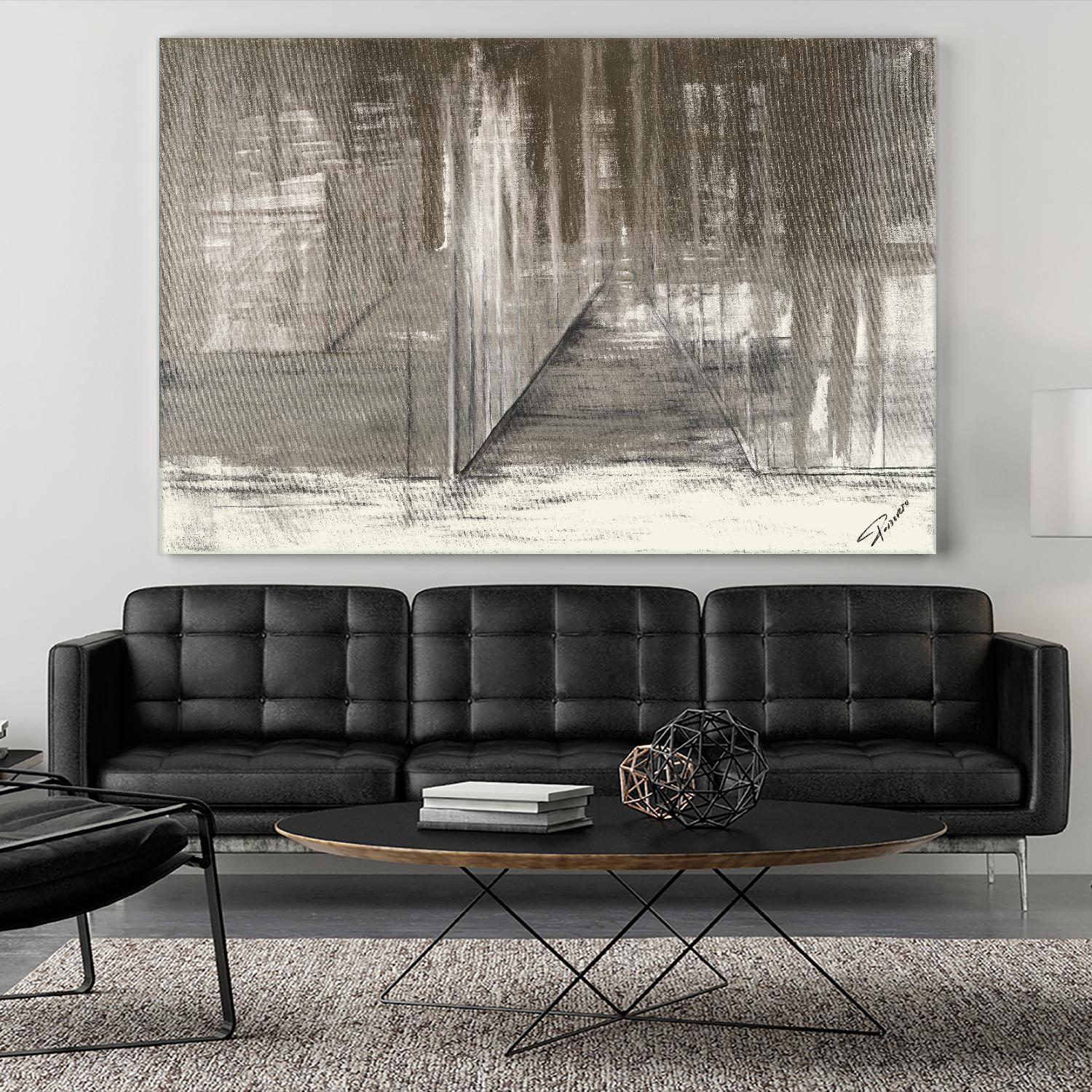 The End Of The Night by Roberto Gonzalez on GIANT ART - abstract 