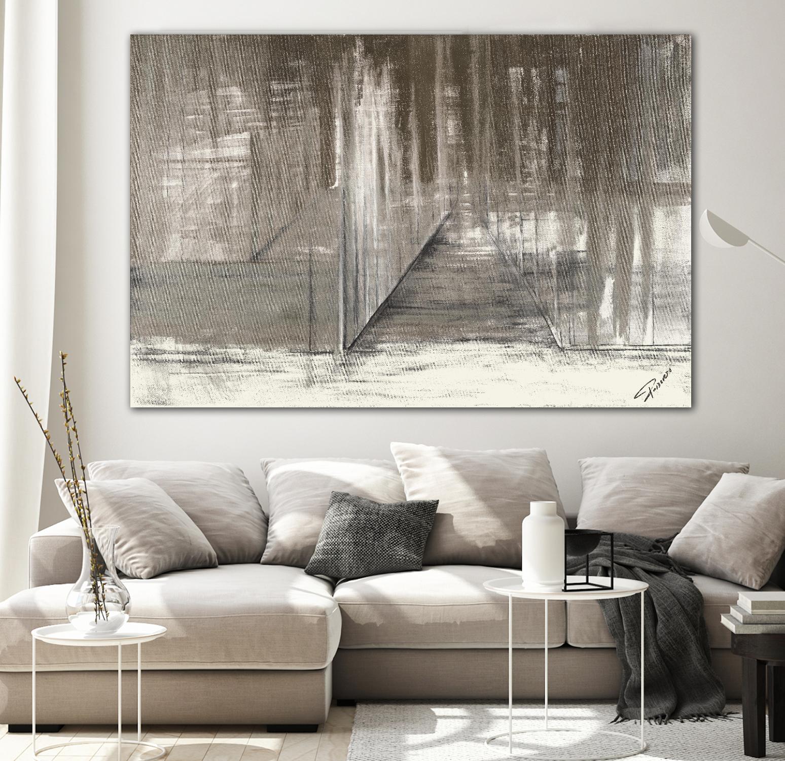 The End Of The Night by Roberto Gonzalez on GIANT ART - abstract 