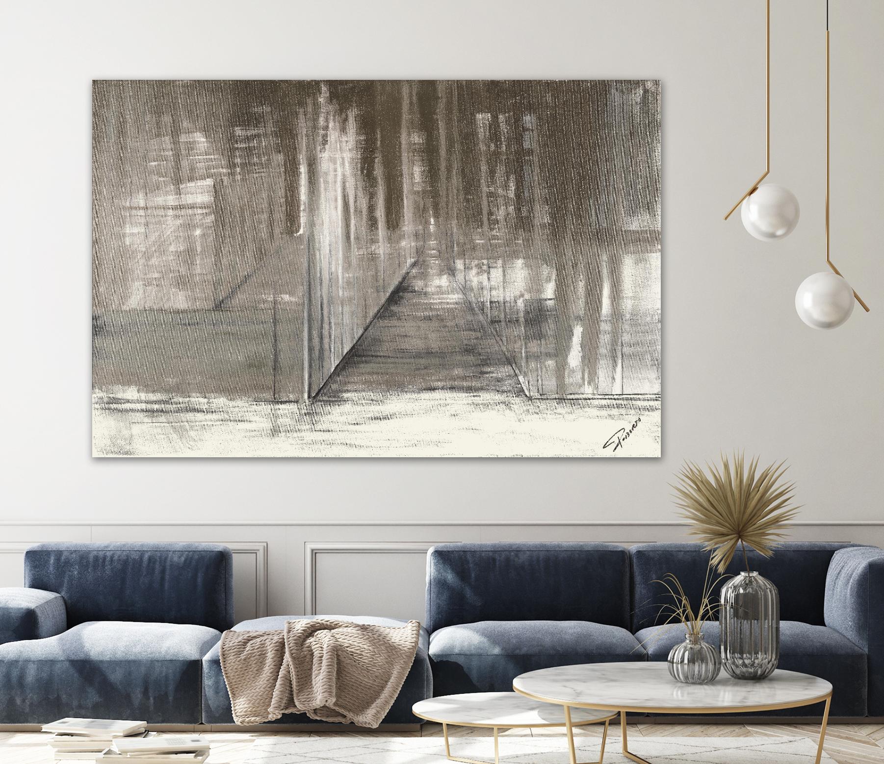 The End Of The Night by Roberto Gonzalez on GIANT ART - abstract 