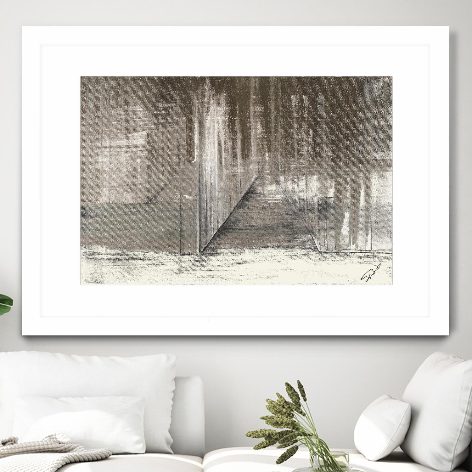 The End Of The Night by Roberto Gonzalez on GIANT ART - abstract 