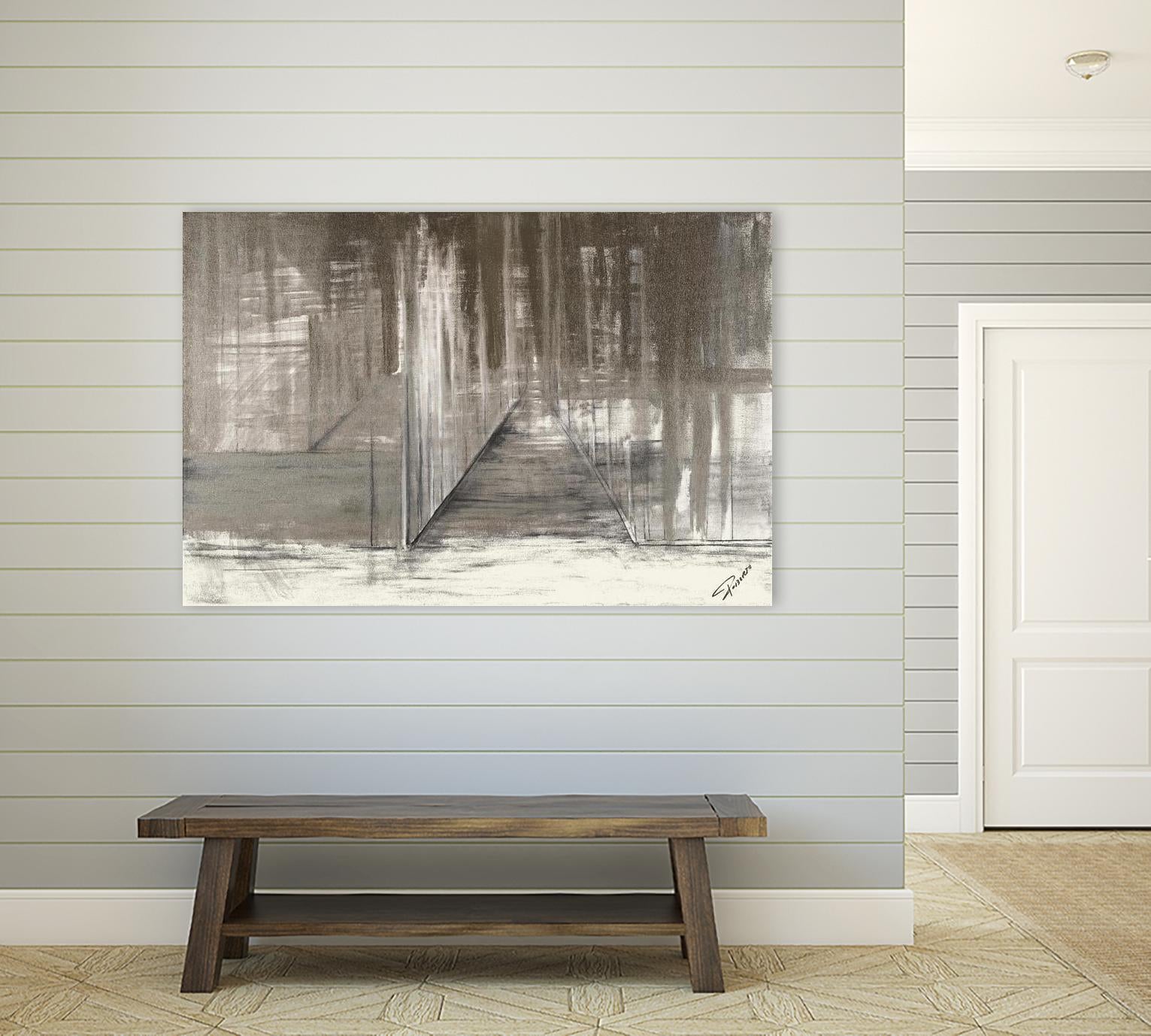 The End Of The Night by Roberto Gonzalez on GIANT ART - abstract 