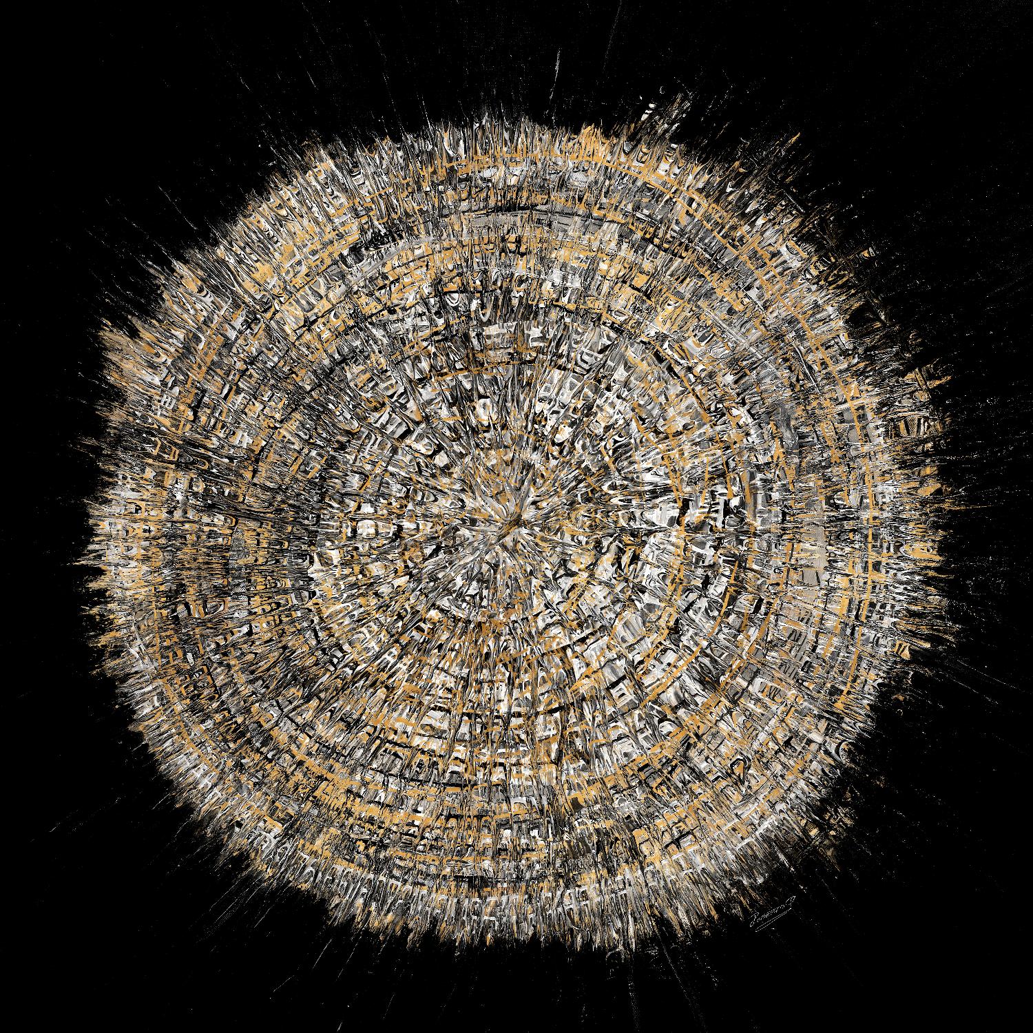 Mysterious Tree Rings by Roberto Gonzalez on GIANT ART - decorative 