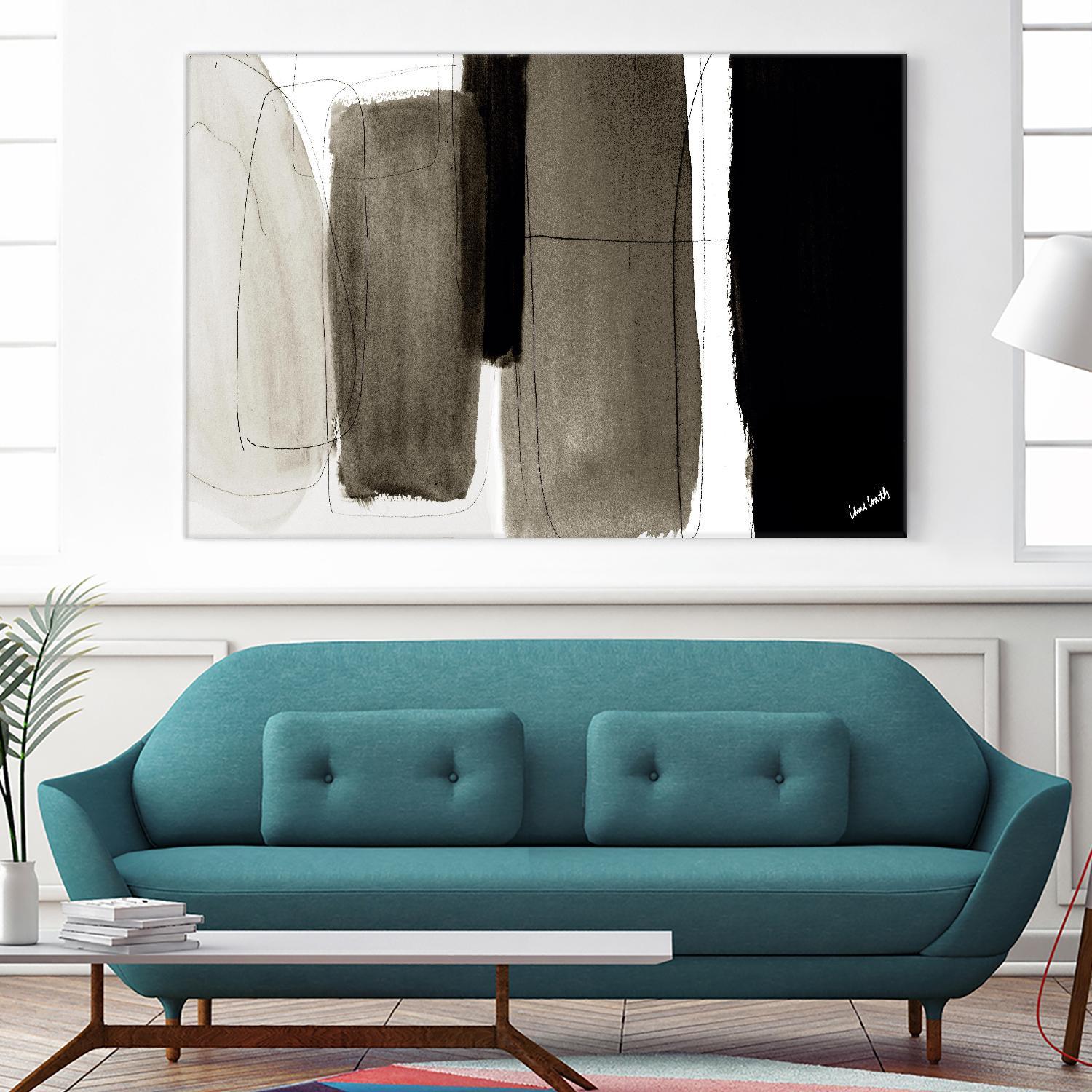 Dark Veil Abstract by Lanie Loreth on GIANT ART - abstract 