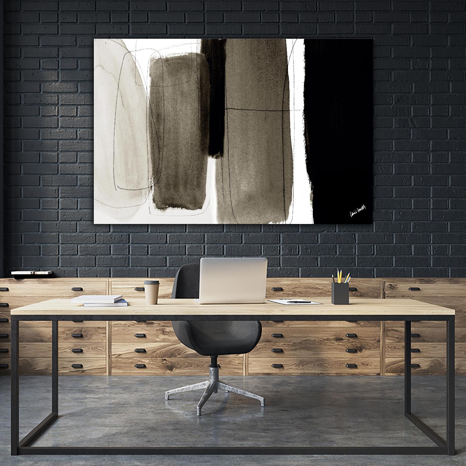 Dark Veil Abstract by Lanie Loreth on GIANT ART - abstract 