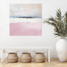 Pink Sea Abstract by Lanie Loreth on GIANT ART - pink abstract costal