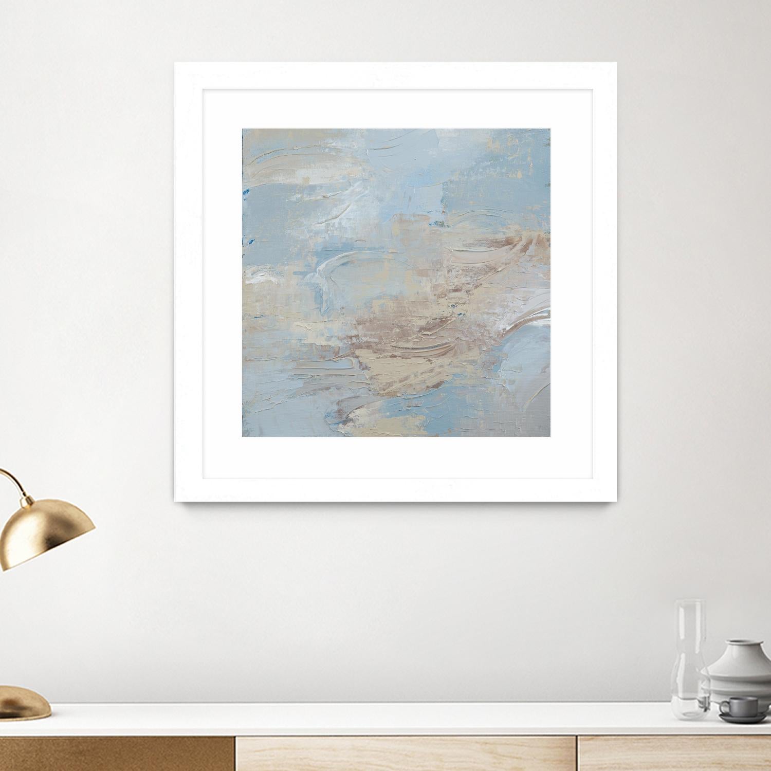 Seaside Mist by Lanie Loreth on GIANT ART - abstract 