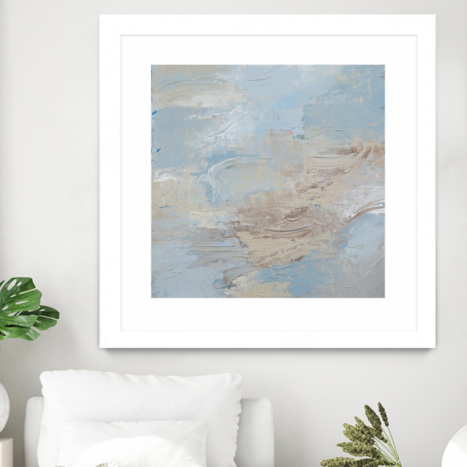 Seaside Mist by Lanie Loreth on GIANT ART - abstract 