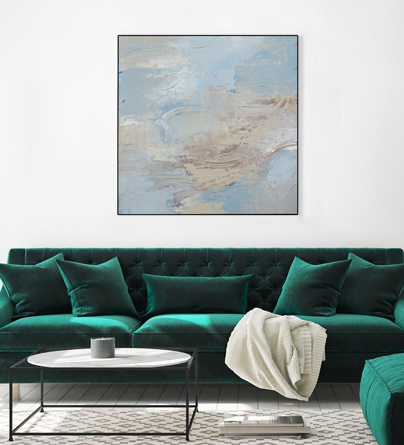 Seaside Mist by Lanie Loreth on GIANT ART - abstract 