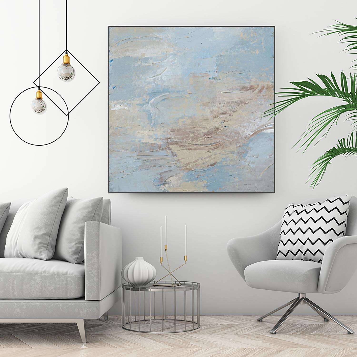 Seaside Mist by Lanie Loreth on GIANT ART - abstract 