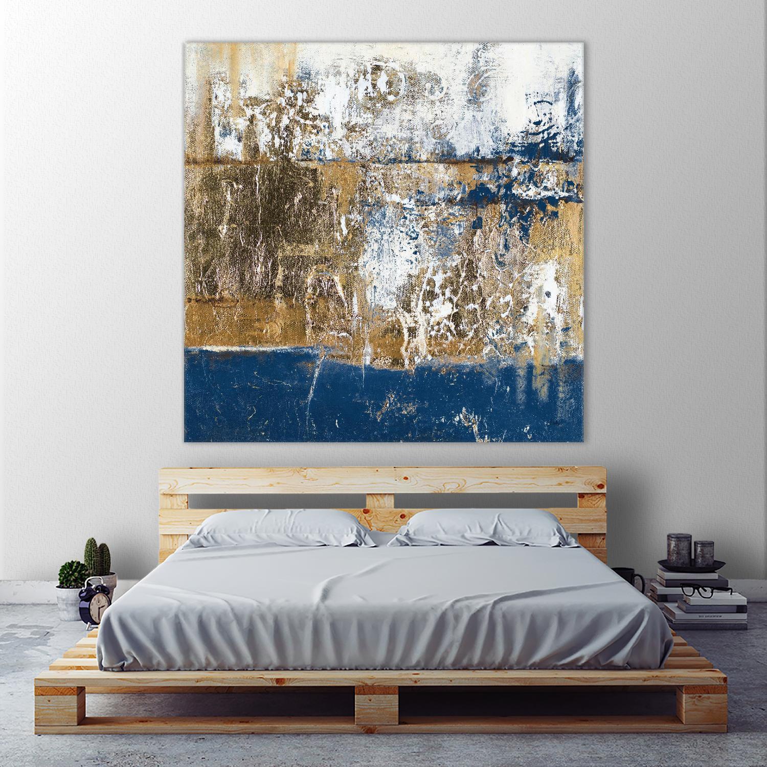 Blue Contemporaneo by Patricia Pinto on GIANT ART - abstract 
