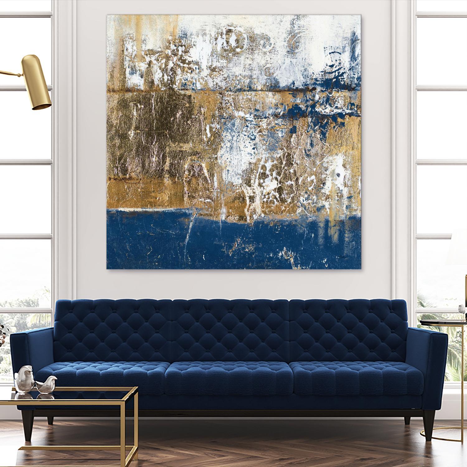 Blue Contemporaneo by Patricia Pinto on GIANT ART - abstract 