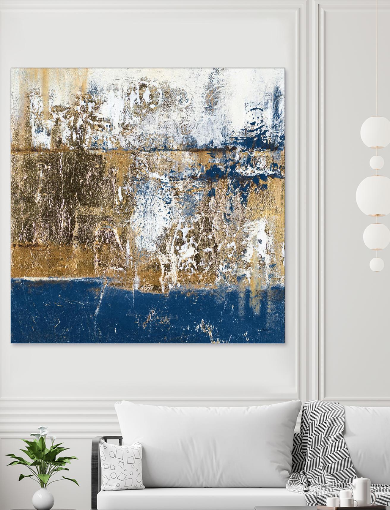 Blue Contemporaneo by Patricia Pinto on GIANT ART - abstract 