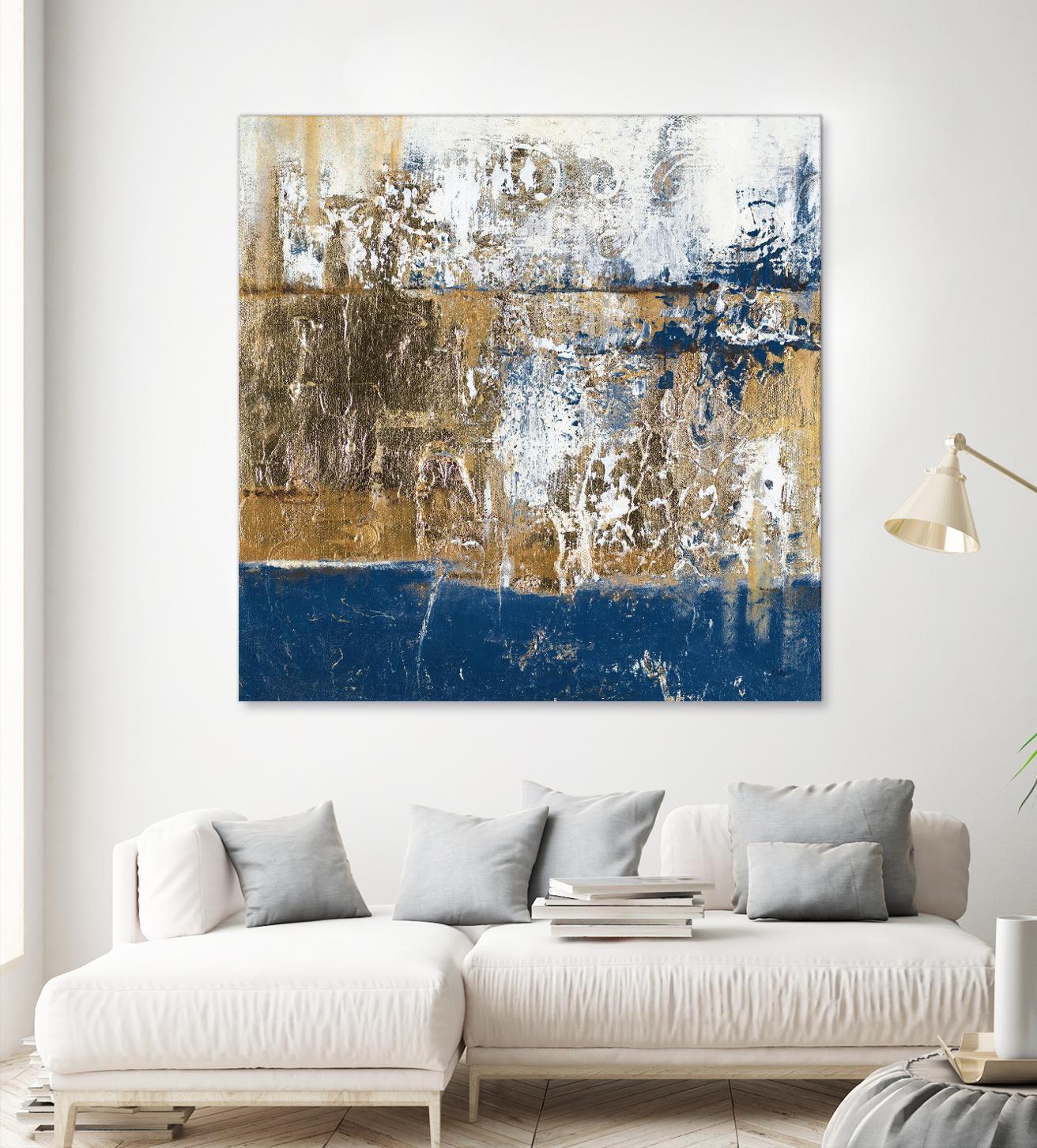 Blue Contemporaneo by Patricia Pinto on GIANT ART - abstract 