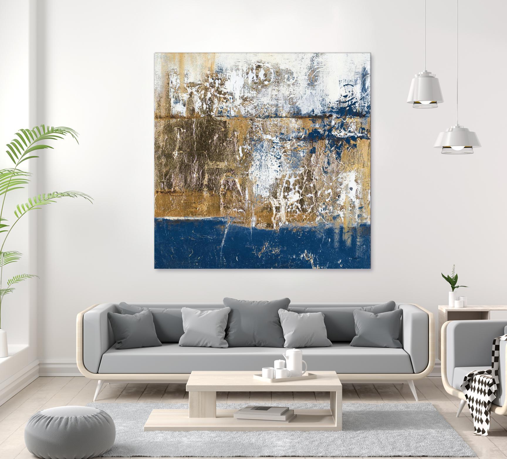 Blue Contemporaneo by Patricia Pinto on GIANT ART - abstract 