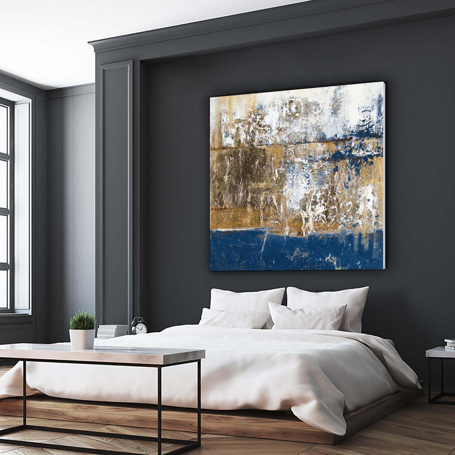 Blue Contemporaneo by Patricia Pinto on GIANT ART - abstract 