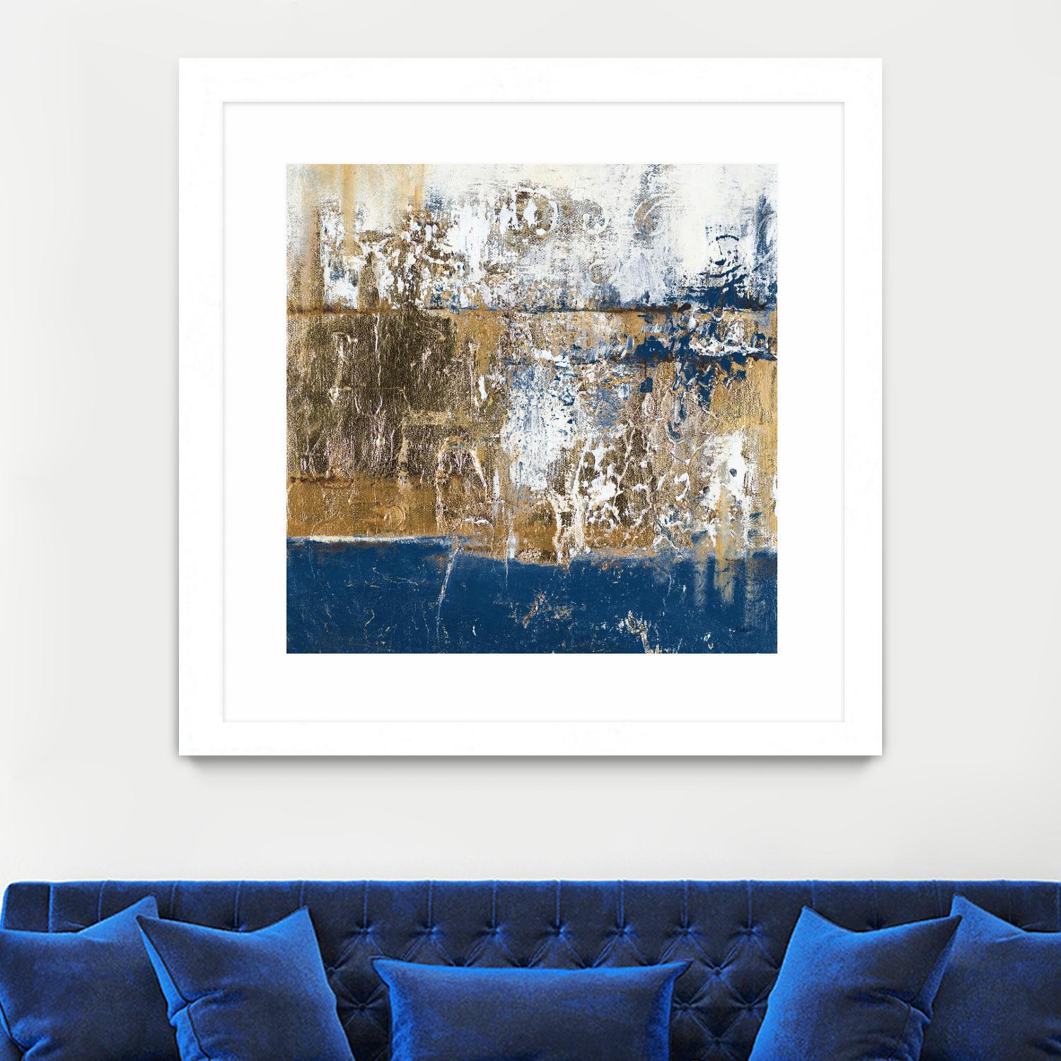 Blue Contemporaneo by Patricia Pinto on GIANT ART - abstract 