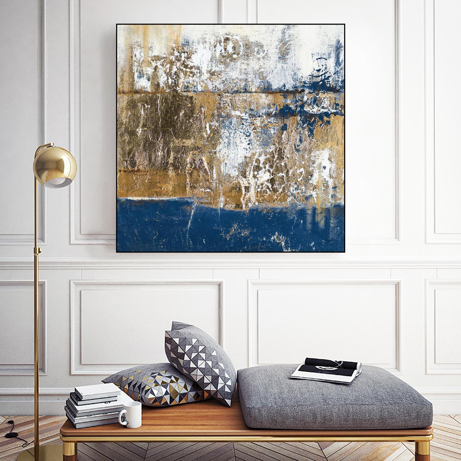 Blue Contemporaneo by Patricia Pinto on GIANT ART - abstract 