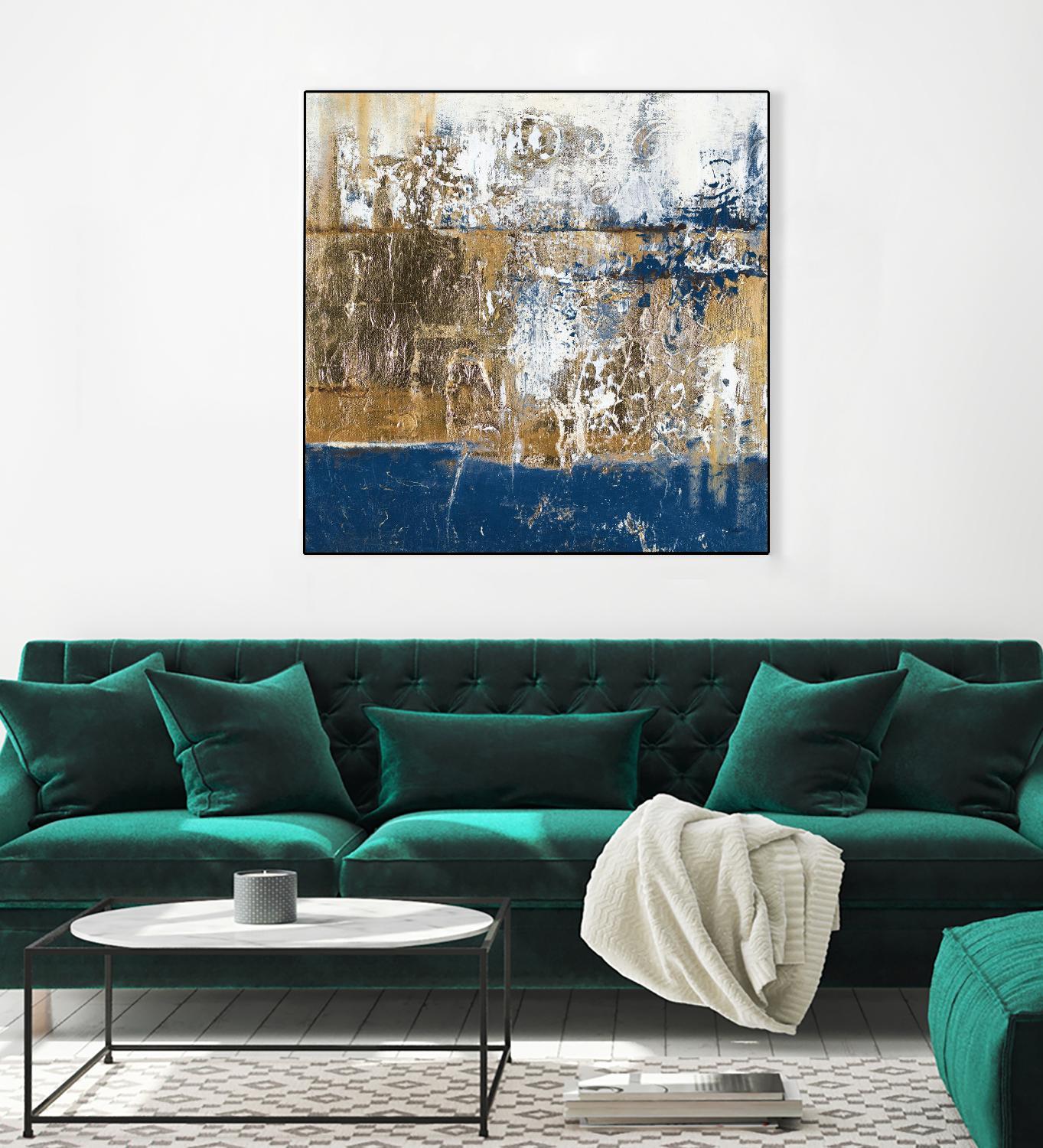 Blue Contemporaneo by Patricia Pinto on GIANT ART - abstract 