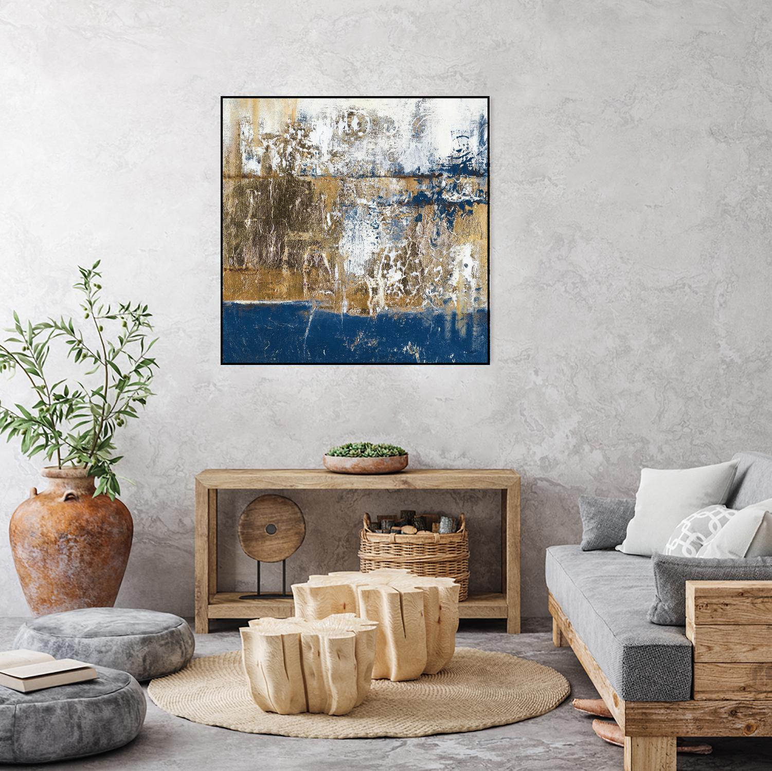 Blue Contemporaneo by Patricia Pinto on GIANT ART - abstract 