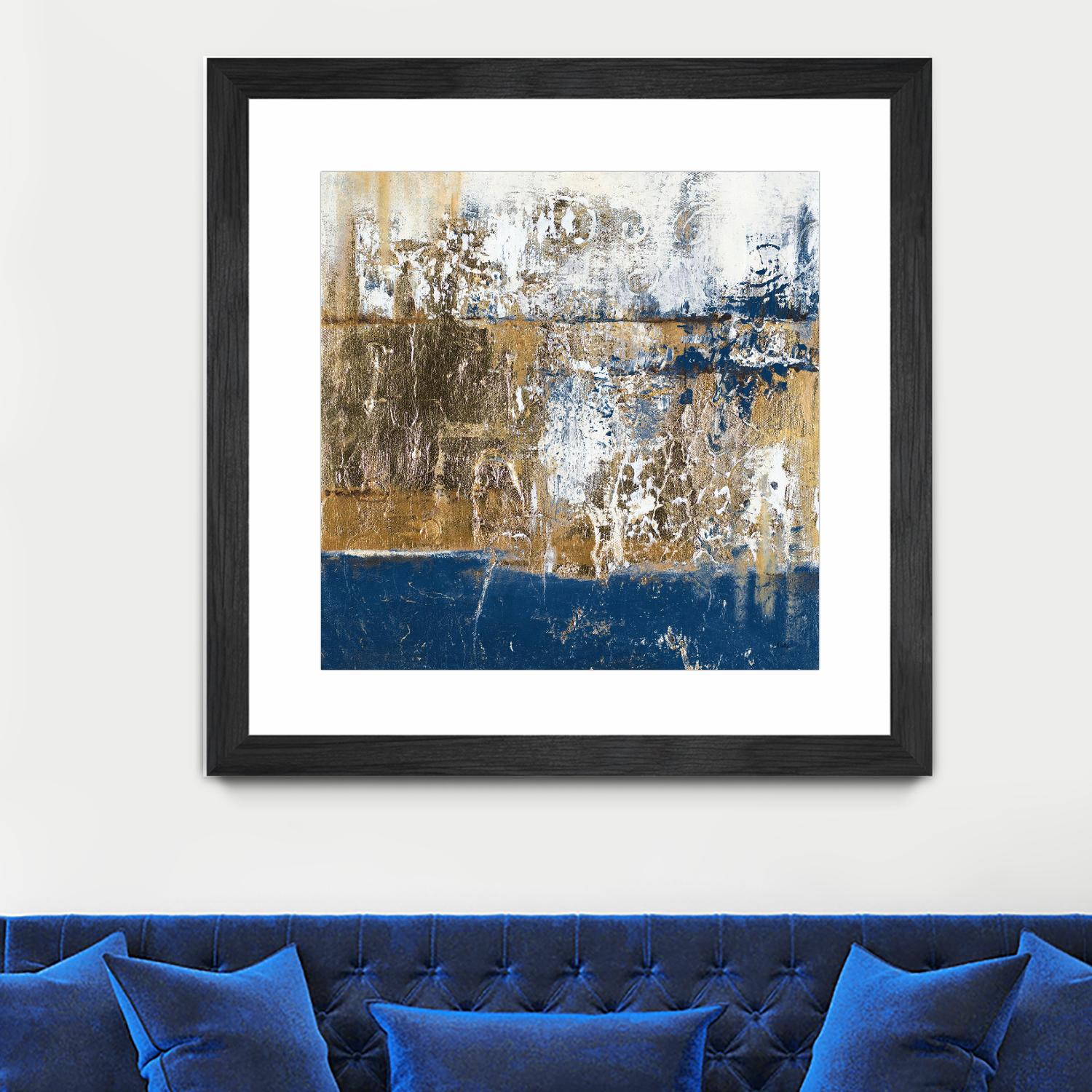 Blue Contemporaneo by Patricia Pinto on GIANT ART - abstract 