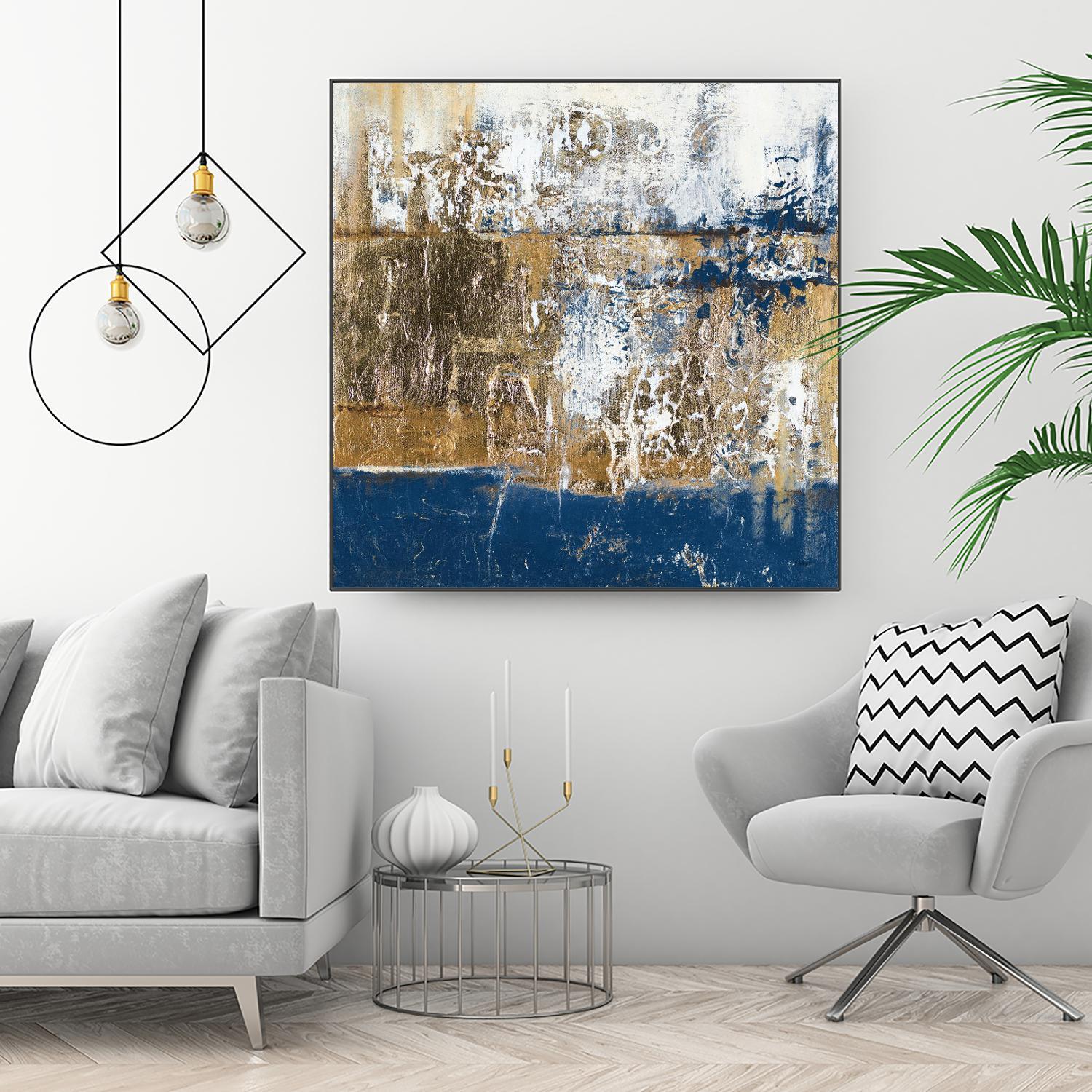 Blue Contemporaneo by Patricia Pinto on GIANT ART - abstract 