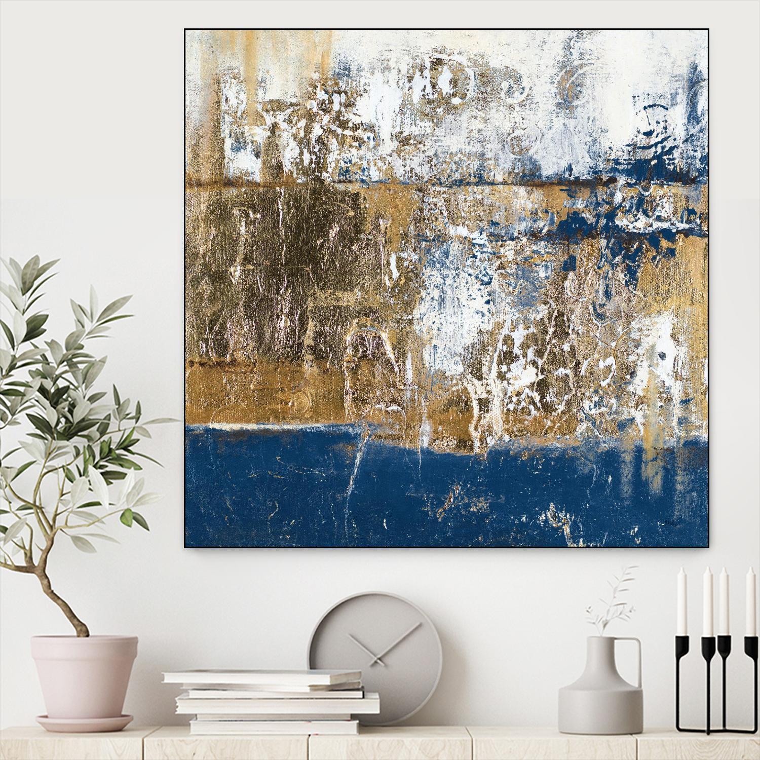 Blue Contemporaneo by Patricia Pinto on GIANT ART - abstract 
