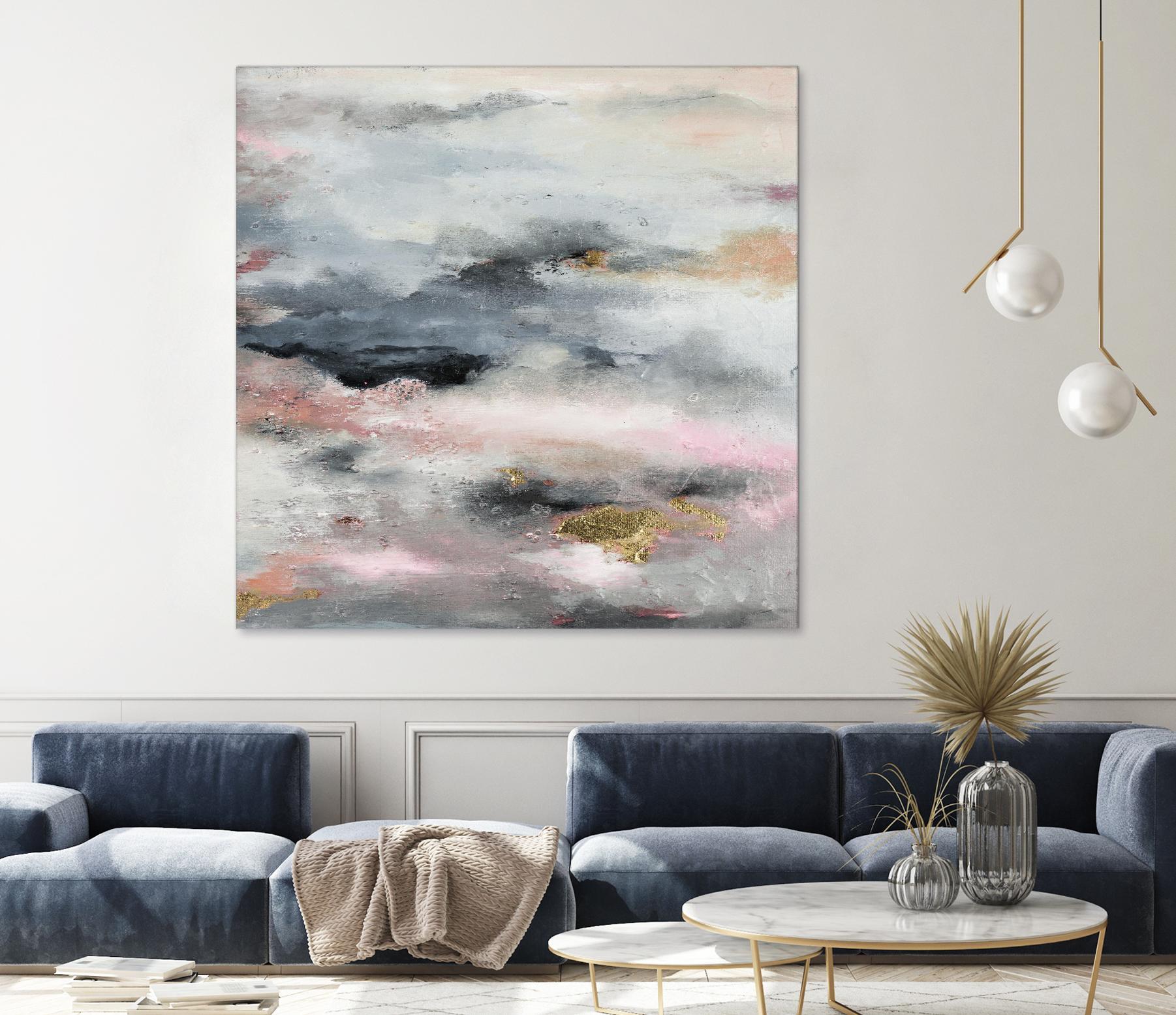 A Blush In The Dark (Square) by Patricia Pinto on GIANT ART - abstract 