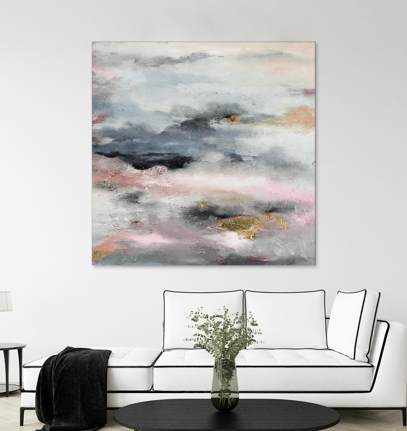 A Blush In The Dark (Square) by Patricia Pinto on GIANT ART - abstract 