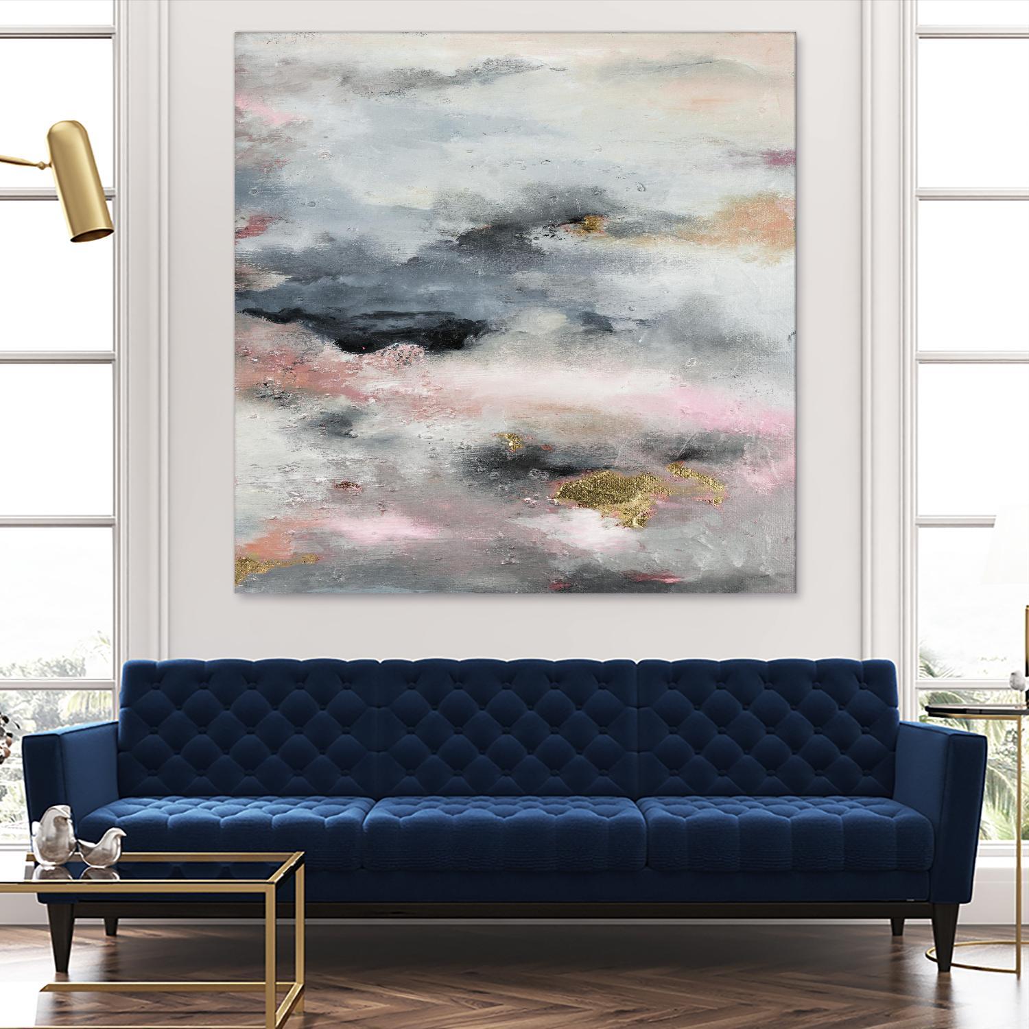 A Blush In The Dark (Square) by Patricia Pinto on GIANT ART - abstract 