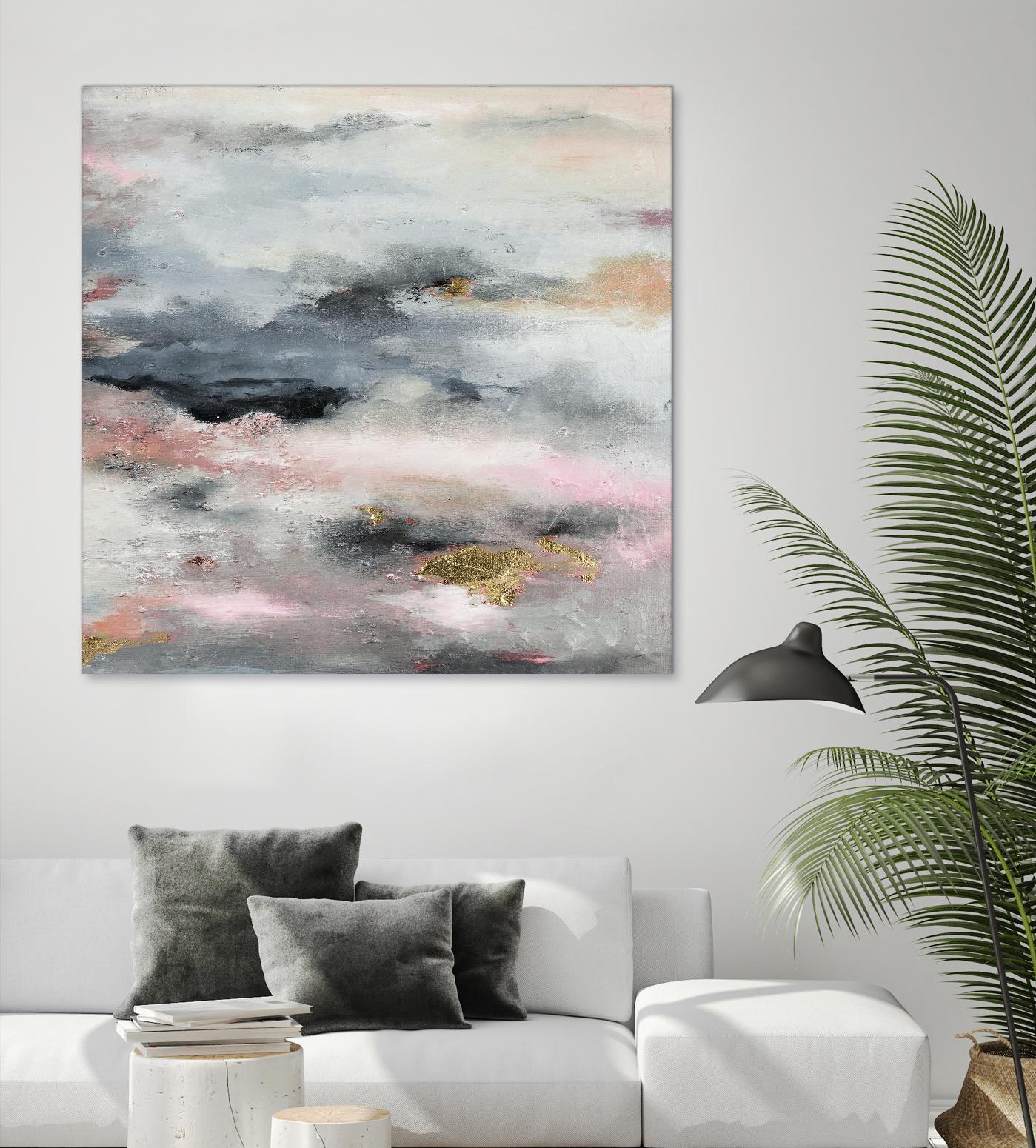 A Blush In The Dark (Square) by Patricia Pinto on GIANT ART - abstract 
