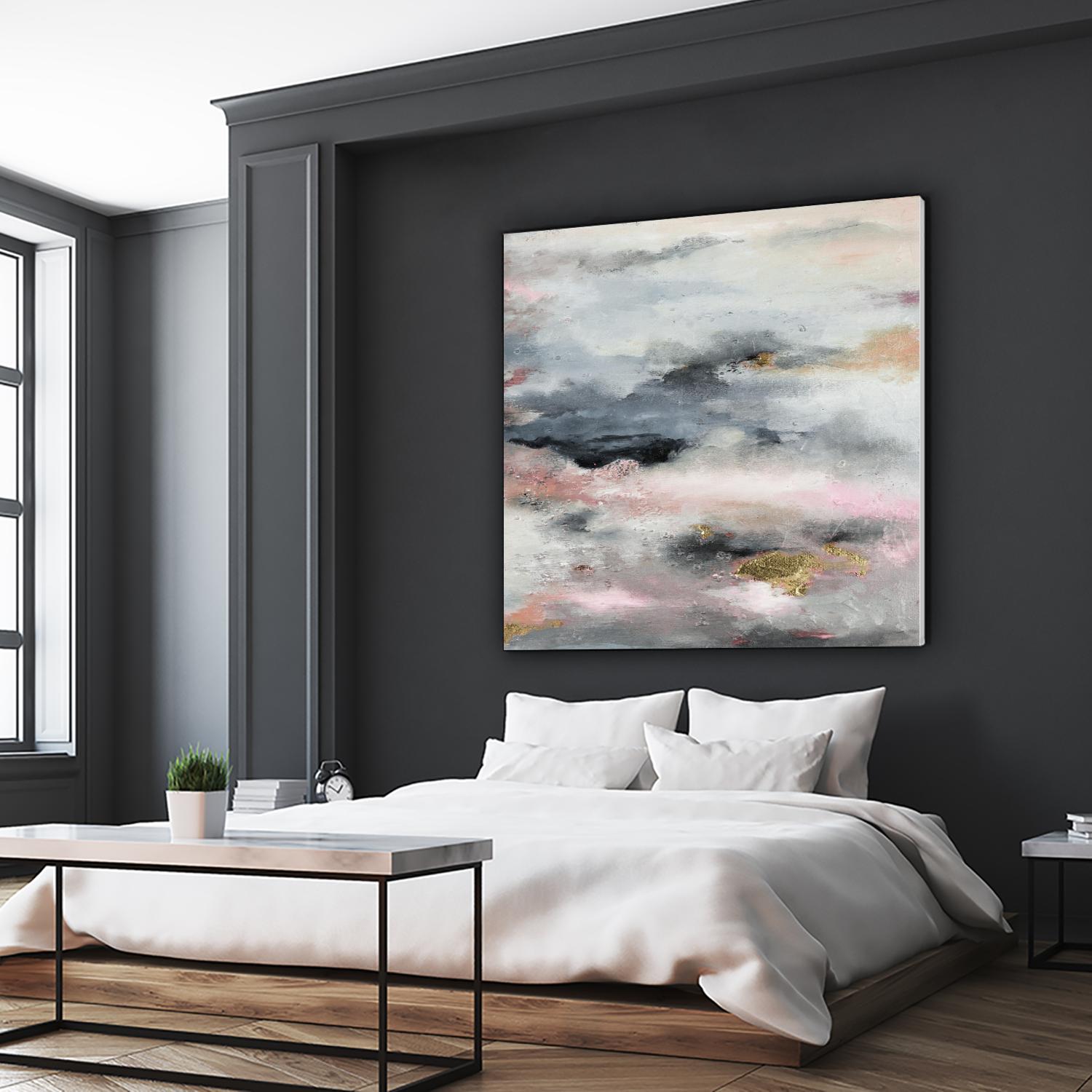 A Blush In The Dark (Square) by Patricia Pinto on GIANT ART - abstract 