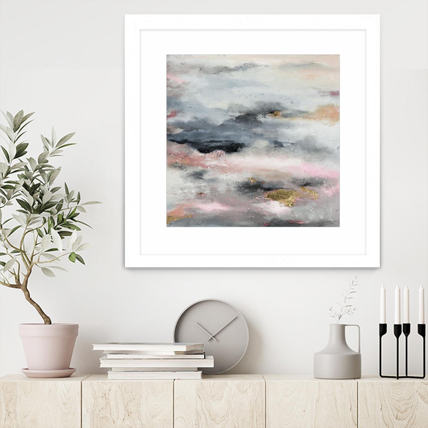 A Blush In The Dark (Square) by Patricia Pinto on GIANT ART - abstract 