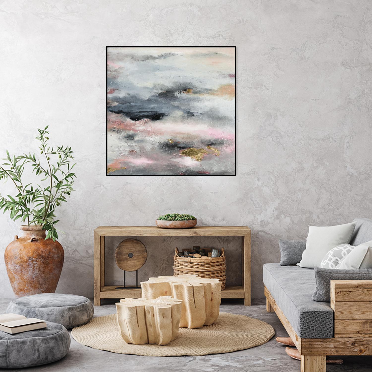 A Blush In The Dark (Square) by Patricia Pinto on GIANT ART - abstract 