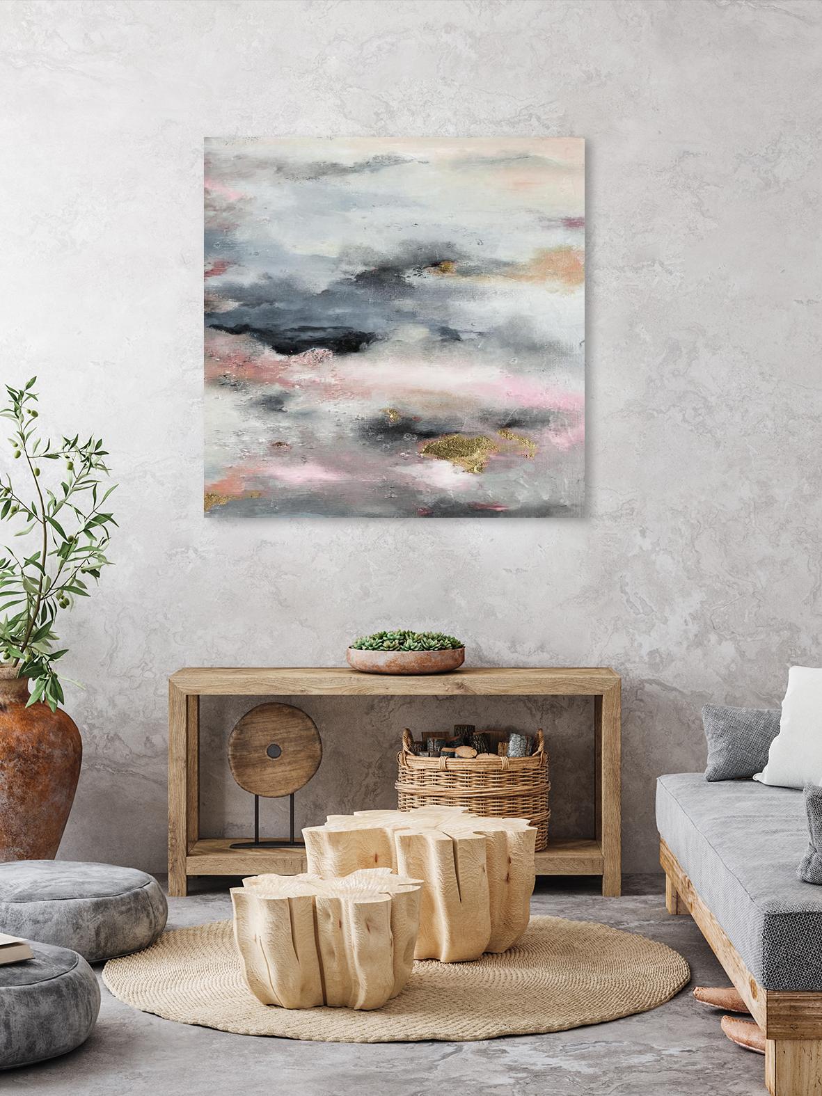 A Blush In The Dark (Square) by Patricia Pinto on GIANT ART - abstract 